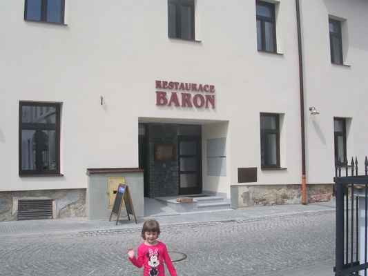 restaurace Baron, Karviná-Fryštát - po rekonstrukci (duben 2018)
