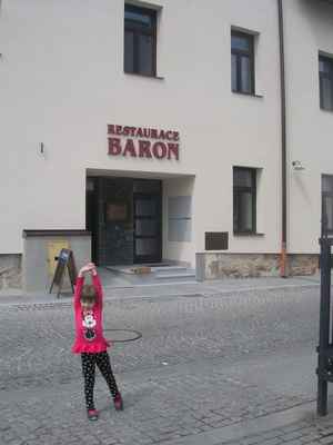 restaurace Baron, Karviná-Fryštát - po rekonstrukci (duben 2018)
