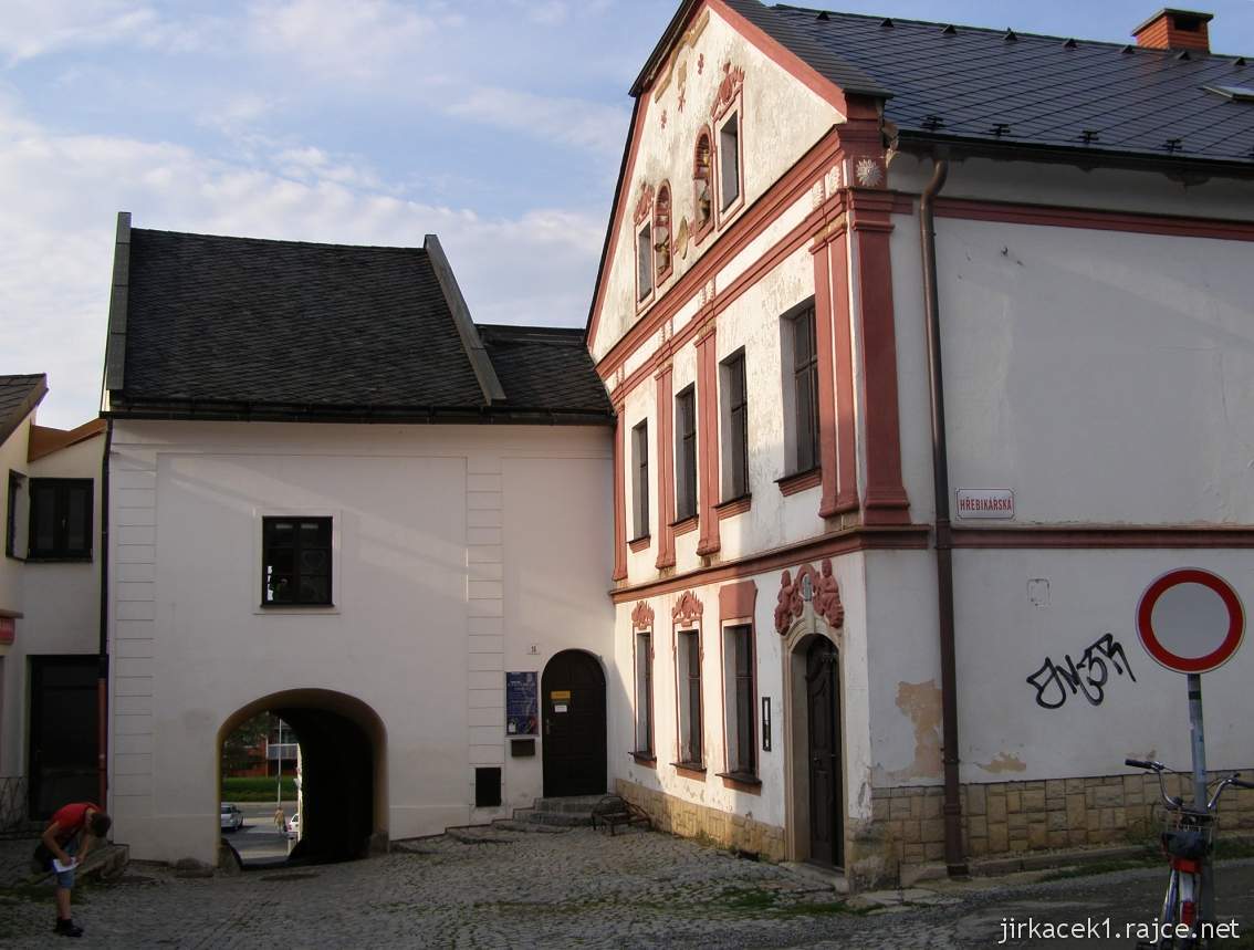 Mohelnice - Pekařův dům a Severní brána