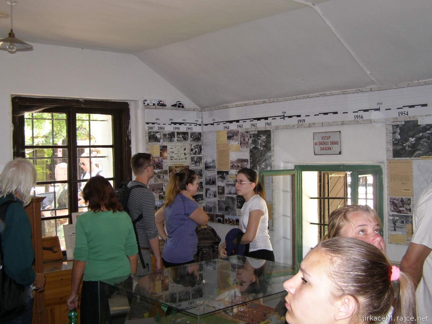 Solvayovy lomy 45 - muzeum - expozice lomařství