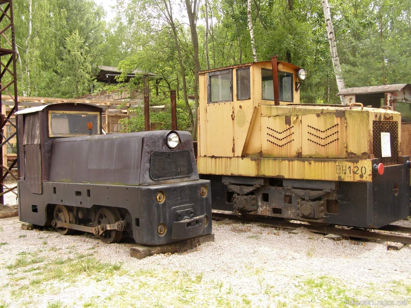 Solvayovy lomy 57 - důlní lokomotivy