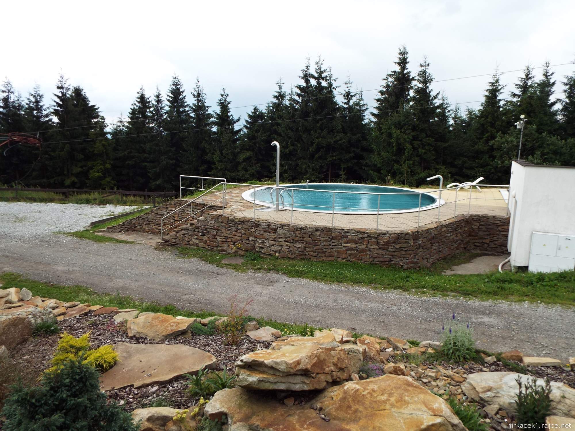 Horská chata Severka v Beskydech - chata Severka - nabídku bazénu jsme nevyužili