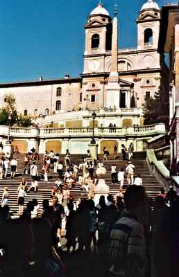 Španělské schody v Římě