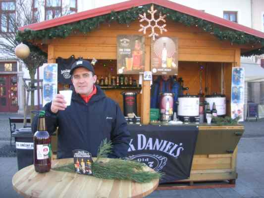Pivní punč z Pivovaru na zelené louce  v Havířově (PHM), Vánoční trhy Fryštát.