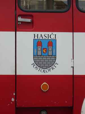 Znak Postoloprtských hasičů