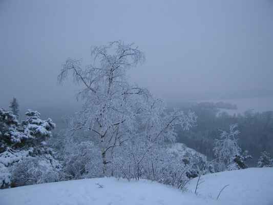 Zimní krajina - fotka od Zdeňka