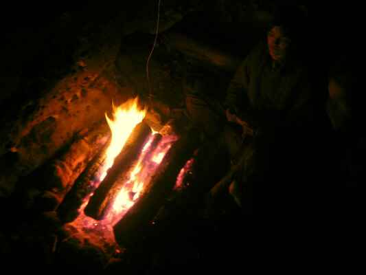 Večer u ohně - fotka od Zdeňka